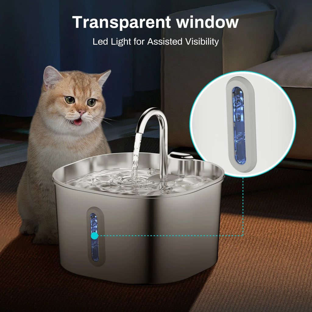 💧 Zoropet AquaFlow™ – Smart Pet Water Fountain