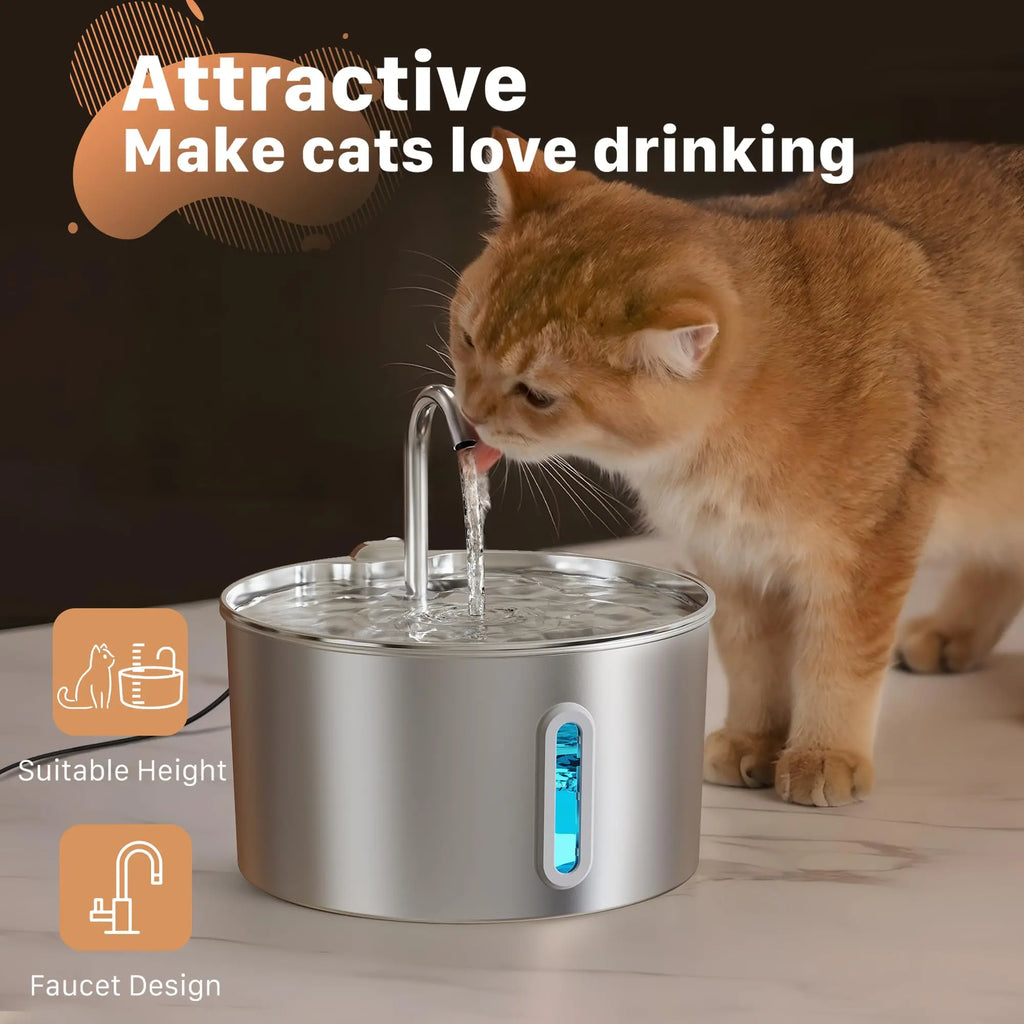 💧 Zoropet AquaFlow™ – Smart Pet Water Fountain