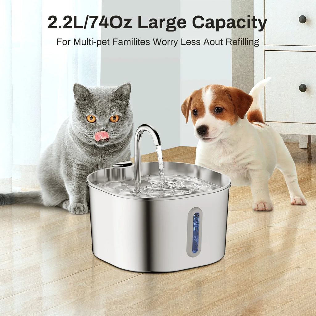 💧 Zoropet AquaFlow™ – Smart Pet Water Fountain
