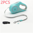 Green 3M / Tow rope and small collar / 2PCS