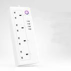 UK / 4way strip with USB